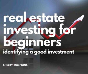 Read more about the article Real Estate Investing For Beginners – Identify A Good Investment