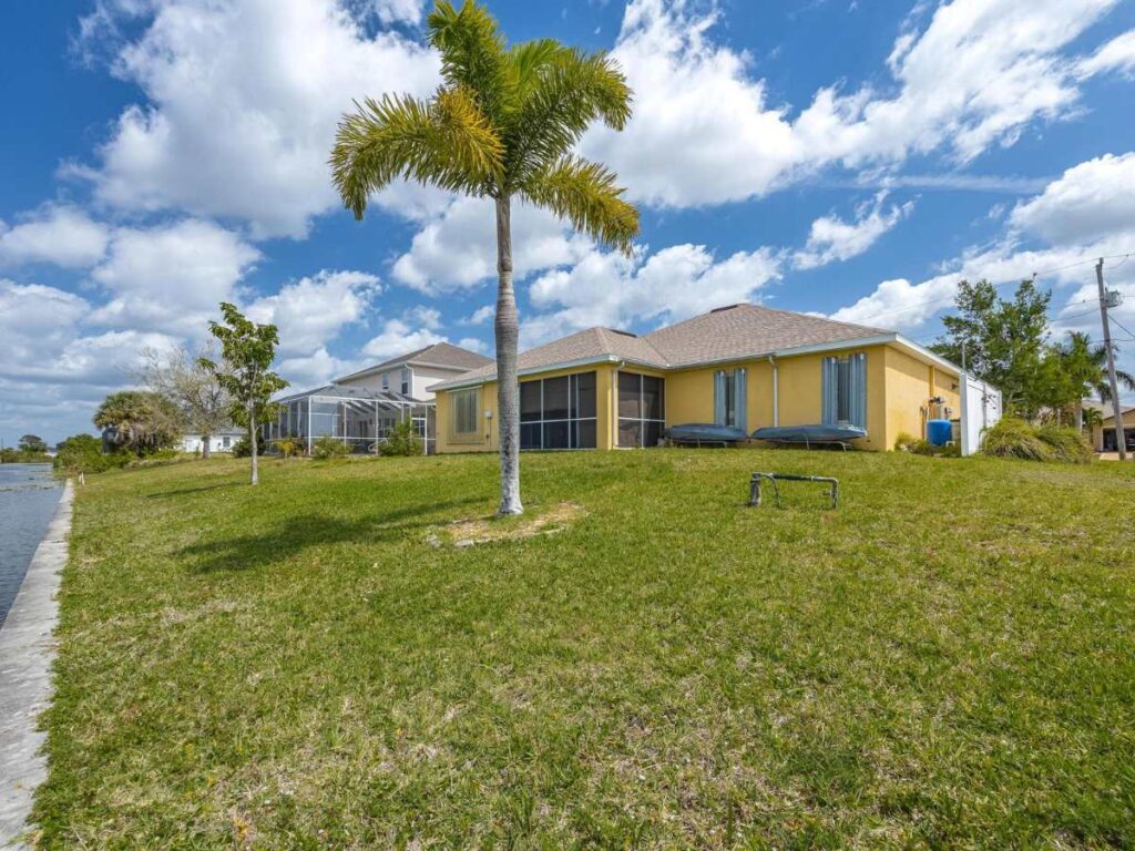 Cape Coral Canal Homes