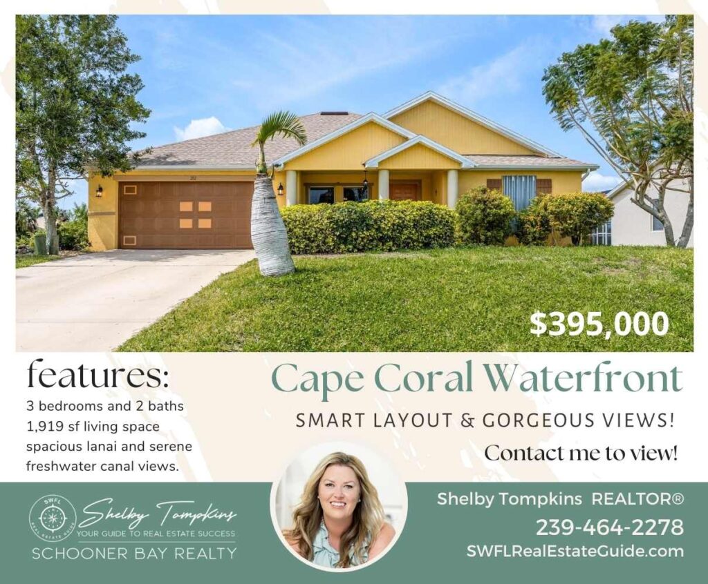 NW Cape Coral Canal Homes