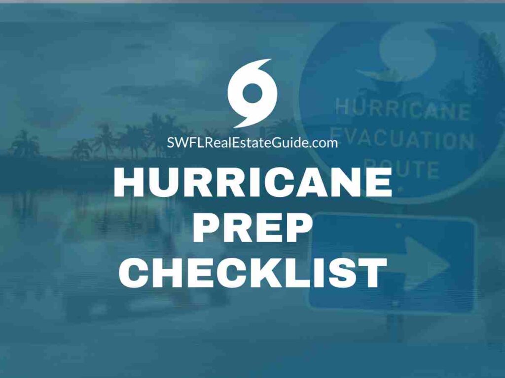 hurricane prep checklist