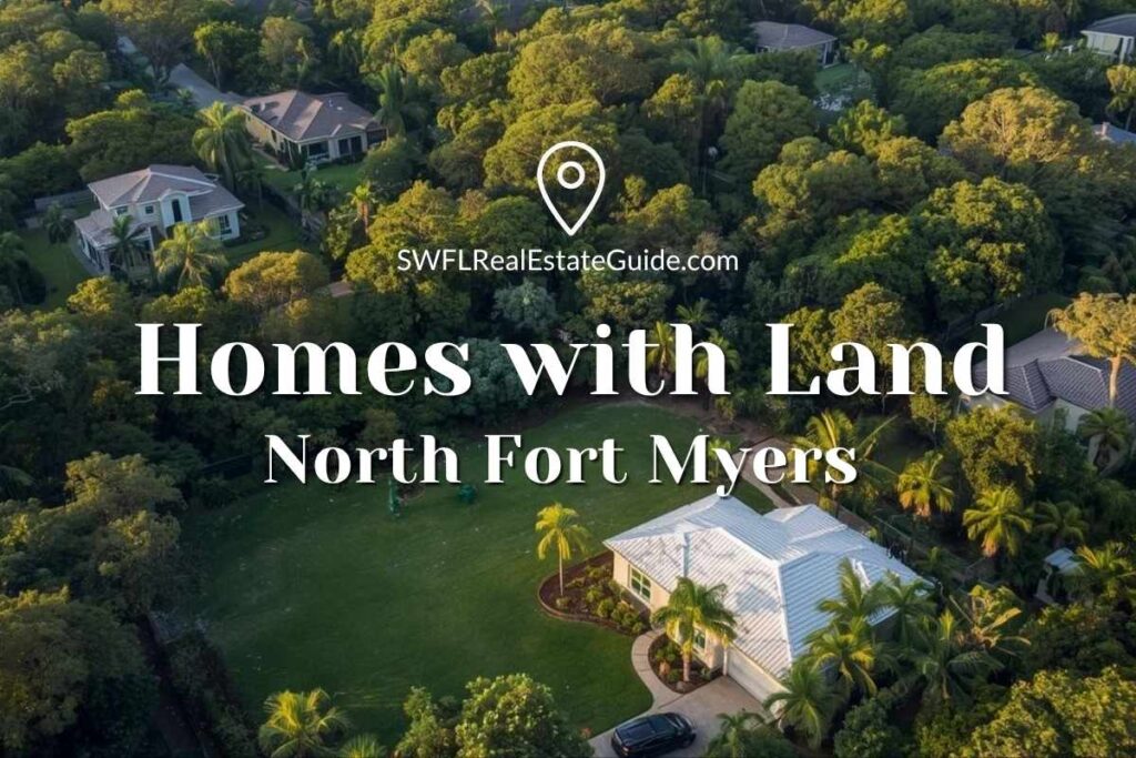 north fort myers homes with land for sale